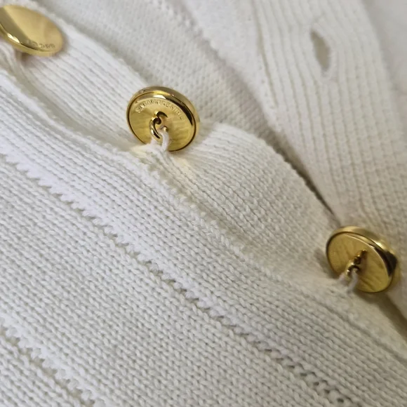 Gucci White Polo with Burgundy-Trim Collar and Hem - Picture 7 of 7